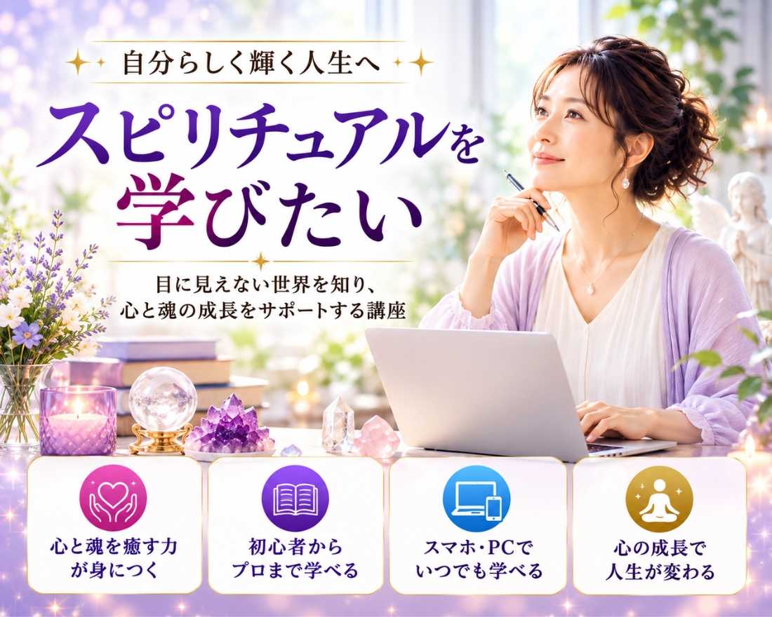 スピリチュアルを学びたい