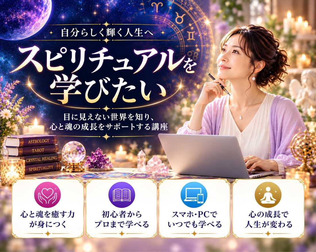 スピリチュアルを学びたい