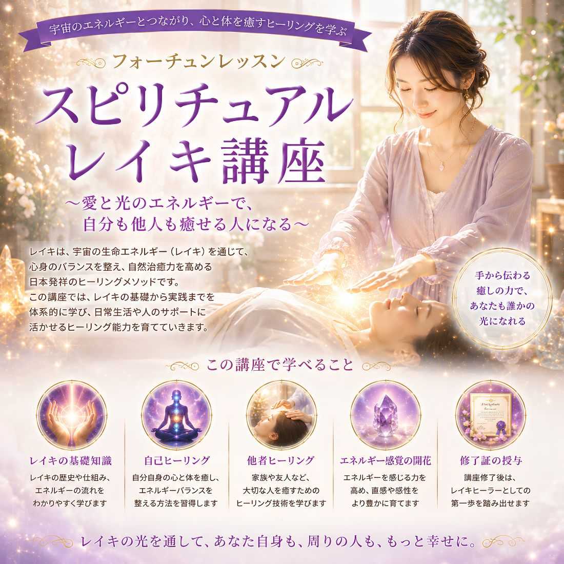 スピリチュアル・レイキ講座