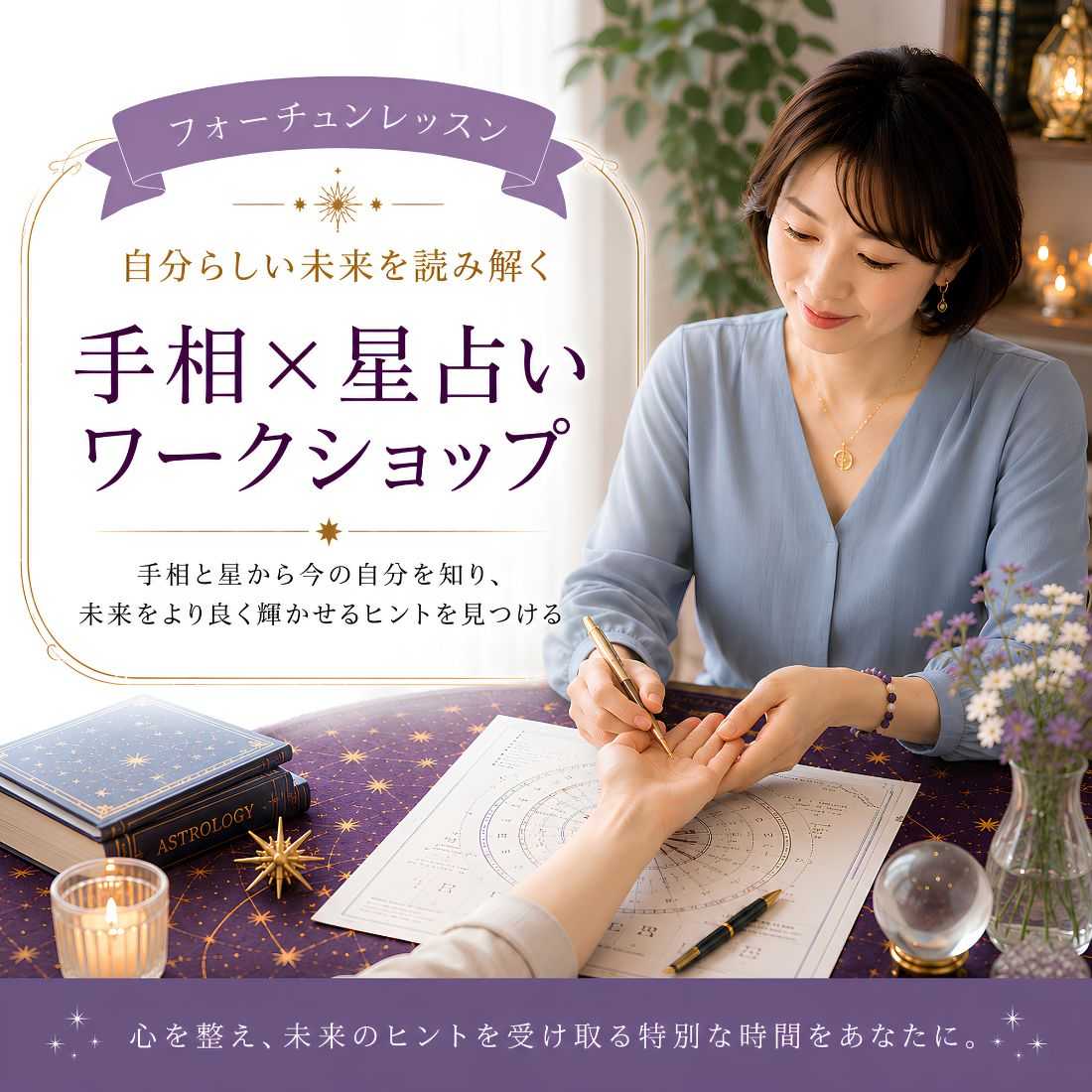 手相×星占いワークショップ