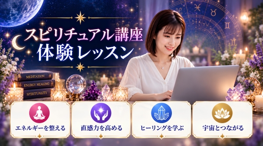 無料体験レッスン「スピリチュアル講座」
