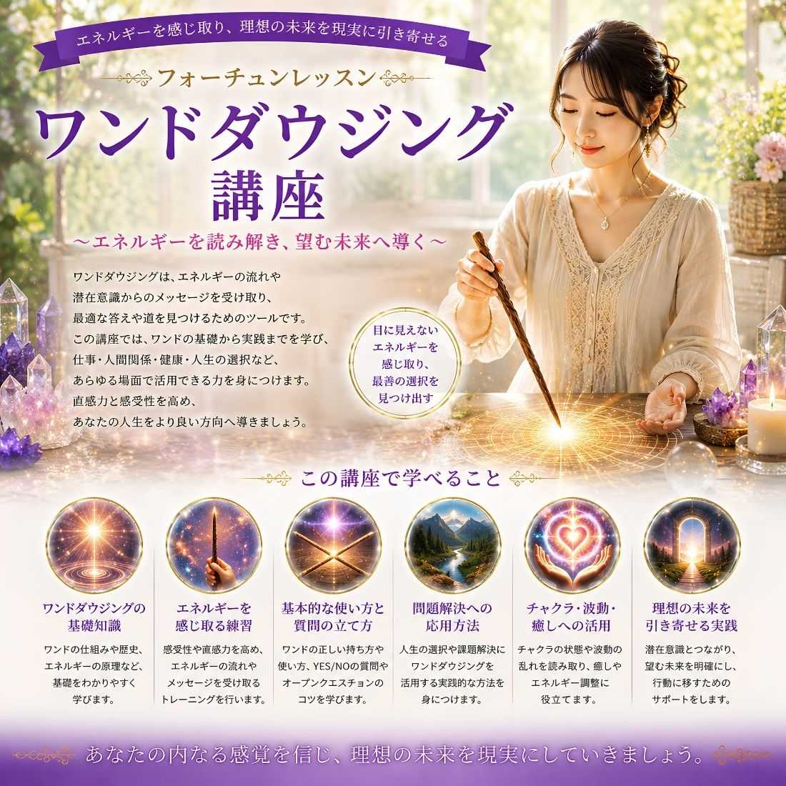 ワンドダウジング講座