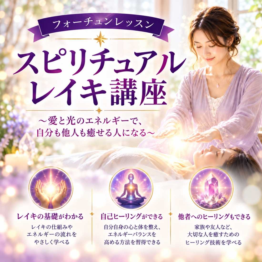 スピリチュアル・レイキ講座
